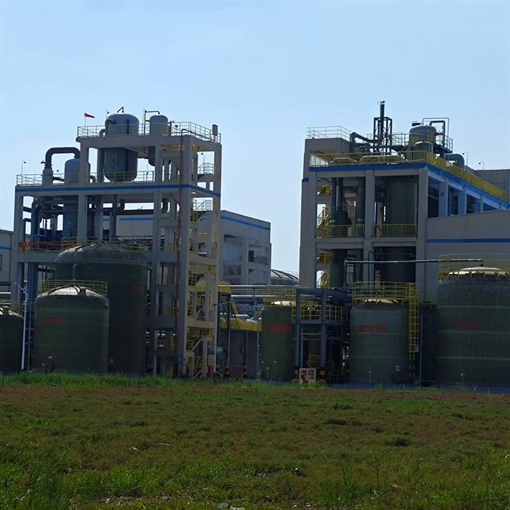Projeto de planta de cloro e álcalis
