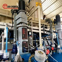 Linha de produção de sulfato de alumínio para tratamento de água